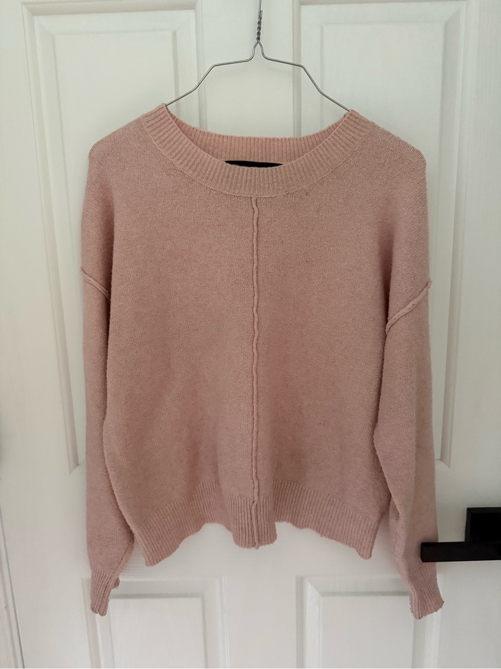 Forever 21 Dusty Rose Crewneck Sweater